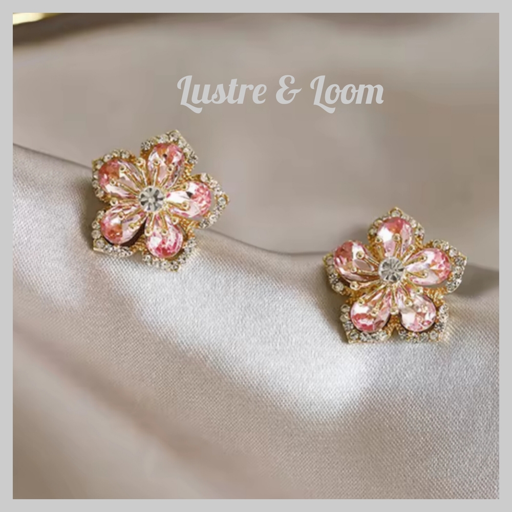 Floral Earrings - Picture 4 of 6